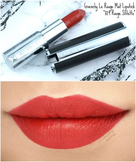 givenchy le rouge lipstick in rose stiletto n329|More.